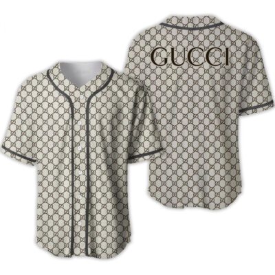 Gucci Baseball Jersey Shirt Luxury BJS950