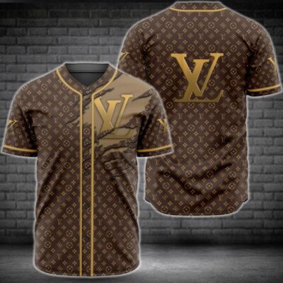 Louis Vuitton Baseball Jersey Shirt LV Luxury BJS1037