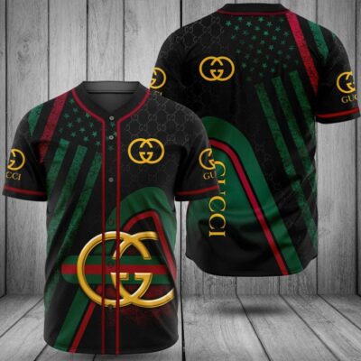 Gucci Baseball Jersey Shirt Luxury BJS954