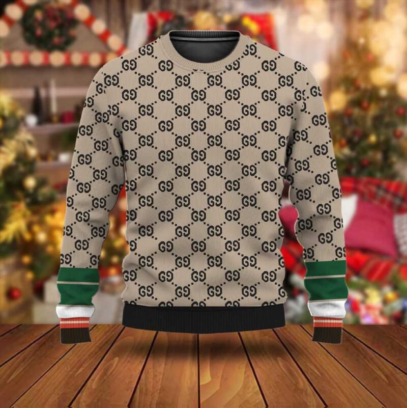 Gucci Luxury Ugly Christmas Sweater UCS1004