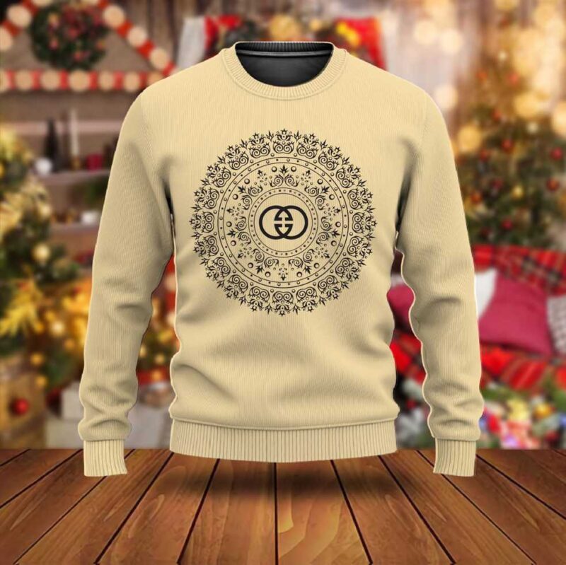 Gucci Luxury Ugly Christmas Sweater UCS1013