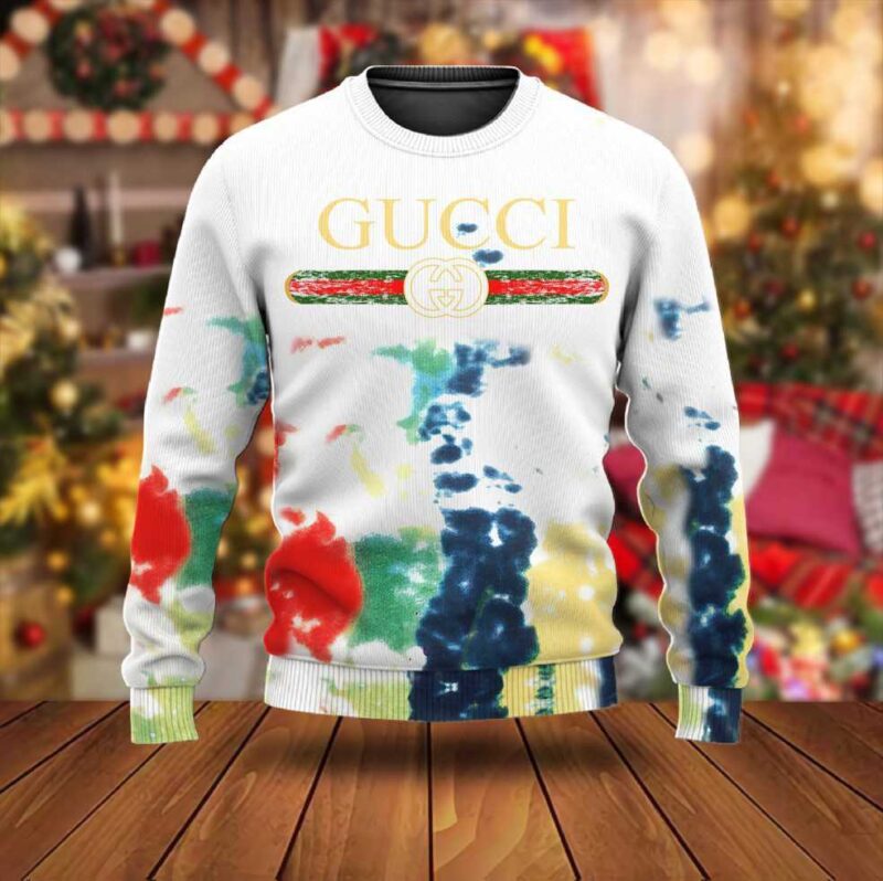 Gucci Luxury Ugly Christmas Sweater UCS1020
