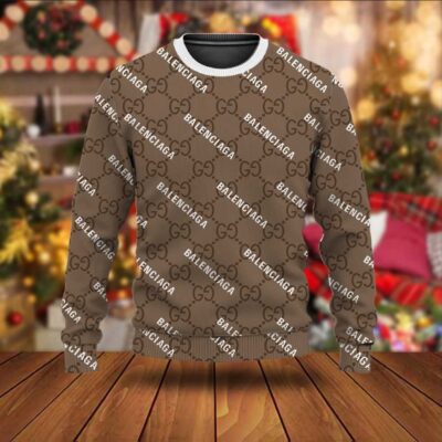 Gucci x Balenciaga Luxury Ugly Christmas Sweater UCS1051