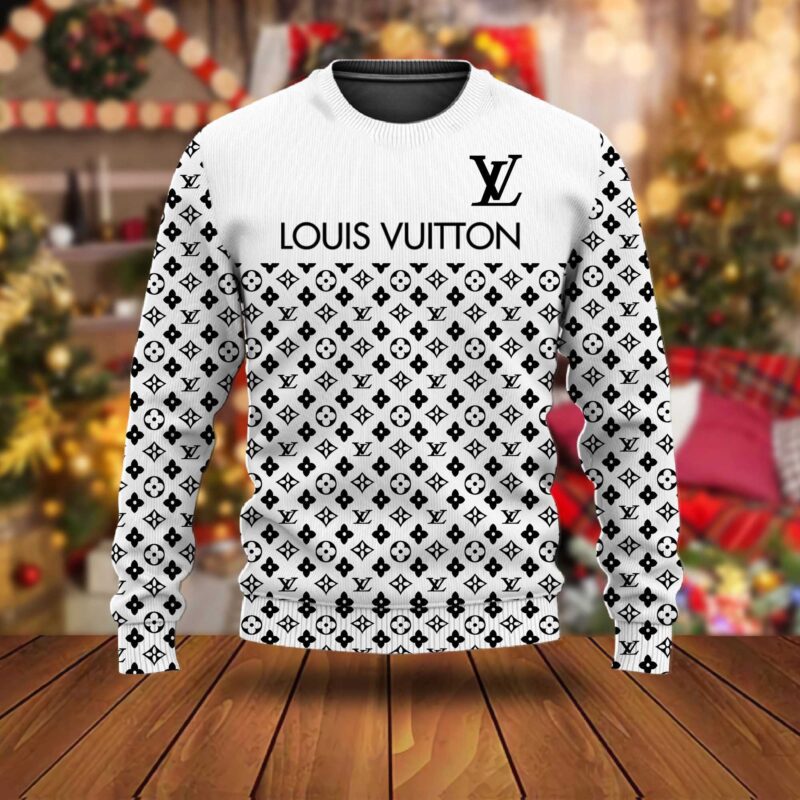 Louis Vuitton Luxury Ugly Christmas Sweater UCS1065