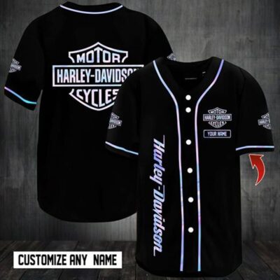 Personalized Harley Davidson Baseball Jersey Shirt Clothes Sport BJS1204