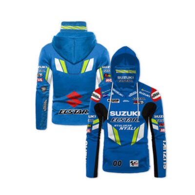 Personalized Suzuki Ecstar Motogp Racing Gaiter Hoodie 735