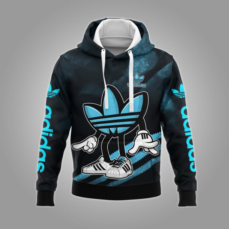 Adidas Hoodie Long Sweatpants Hot Trending 2023 Luxury Brand Outfit Sport For Men HLS151 2