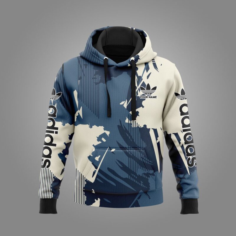 Adidas Hoodie Long Sweatpants Hot Trending 2023 Luxury Brand Outfit Sport For Men HLS158 1