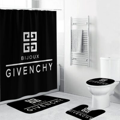 Givenchy Luxury Bathroom Set And Shower Curtain BRS778