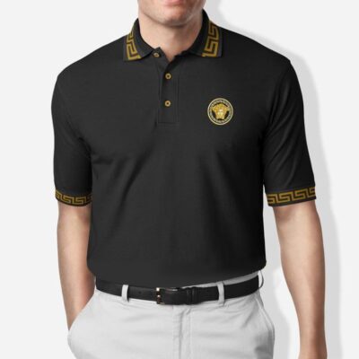 Versace Premium Polo Shirt 2023 Luxury Polo Shirt For Men PLS676