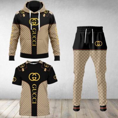 Gucci Luxury Brand Combo T-Shirt Hoodie Long Pants Set Trending 2023-24 Outfit Sport LCS1010
