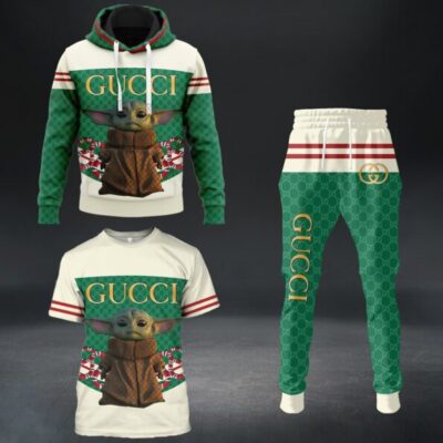 Gucci Luxury Brand Combo T-Shirt Hoodie Long Pants Set Trending 2023-24 Outfit Sport LCS1028