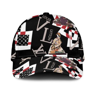 LV Luxury Cap Print 3D Trending Cap CTC1102