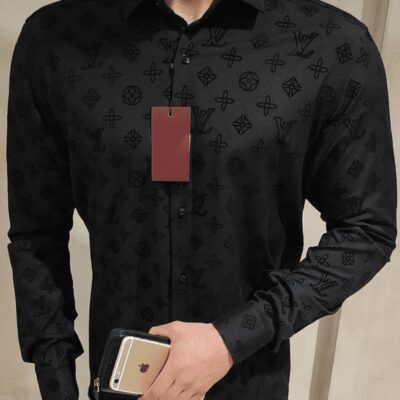Louis Vuitton LV Long Sleeves Button Down Shirt For Elegant Men LSB1114