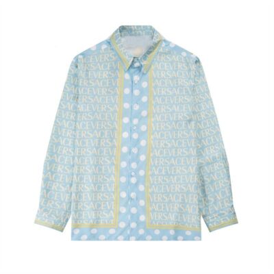 Versace Long Sleeves Button Down Shirt For Elegant Men LSB1083