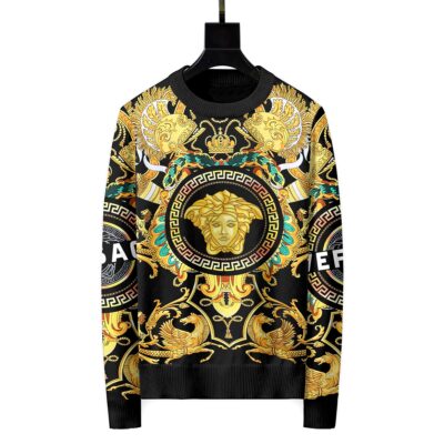 Versace Luxury Ugly Sweater For Winter LZU1332