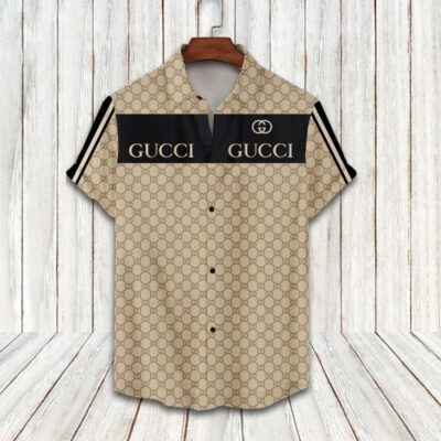 Gucci Luxury Hawaiian Shirt & Short Set LHS1027