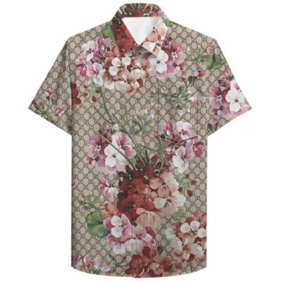 Gucci Luxury Hawaiian Shirt & Short Set LHS1068