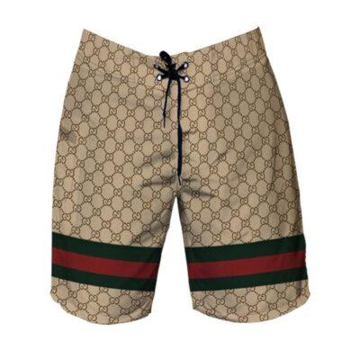 Gucci Luxury Hawaiian Shirt Short Set LHS1069 2