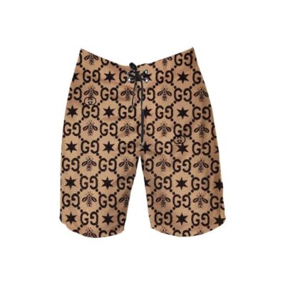 Gucci Luxury Hawaiian Shirt Short Set LHS1089 1