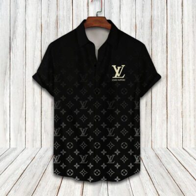 LV Louis Vuitton Luxury Hawaiian Shirt & Short Set LHS1104
