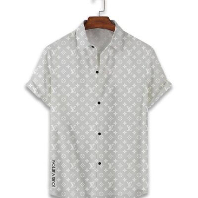 LV Louis Vuitton Luxury Hawaiian Shirt & Short Set LHS1106