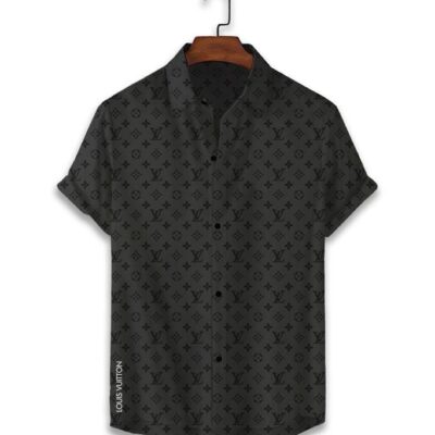 LV Louis Vuitton Luxury Hawaiian Shirt & Short Set LHS1157