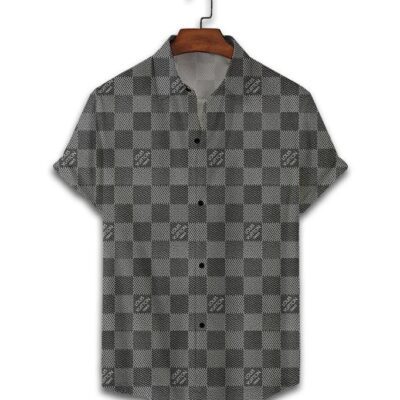 LV Louis Vuitton Luxury Hawaiian Shirt & Short Set LHS1162