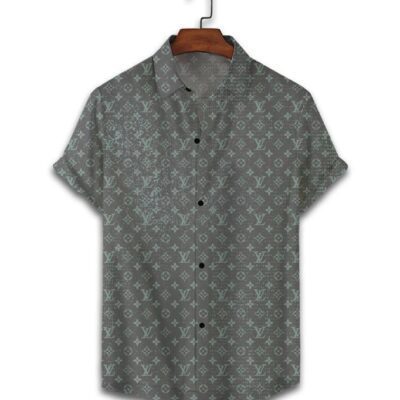 LV Louis Vuitton Luxury Hawaiian Shirt & Short Set LHS1163