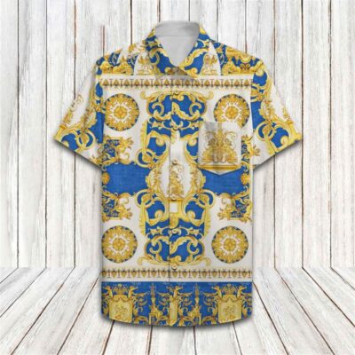 Versace Luxury Hawaiian Shirt & Short Set LHS1222