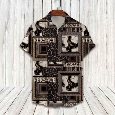 Versace Luxury Hawaiian Shirt & Short Set LHS1234