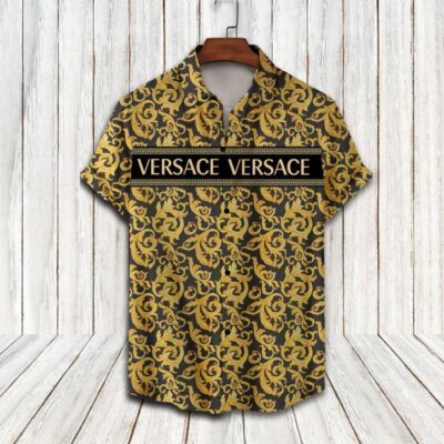 Versace Luxury Hawaiian Shirt & Short Set LHS1244