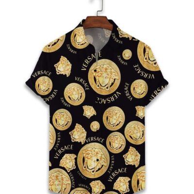 Versace Luxury Hawaiian Shirt & Short Set LHS1252