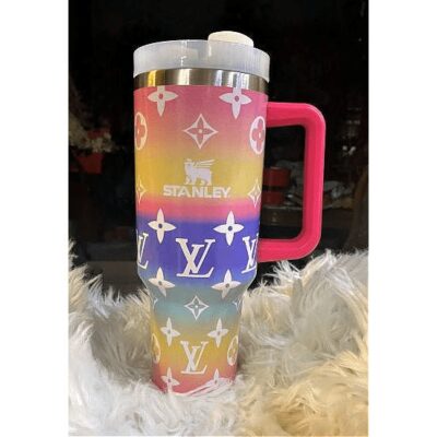 LV Luxury Brand Stanley Tumbler Trending KTB1023