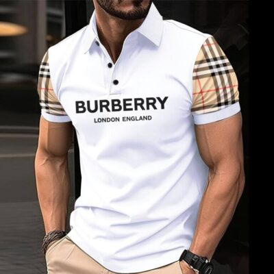 Burberry Luxury Polo Shirt Limited For Gentleman SPL1003