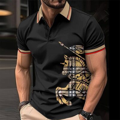 Burberry Luxury Polo Shirt Limited For Gentleman SPL1004