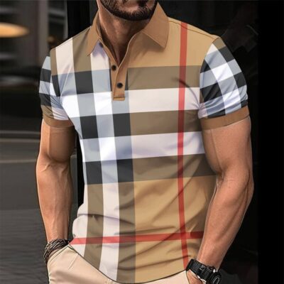Burberry Luxury Polo Shirt Limited For Gentleman SPL1005