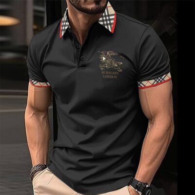 Burberry Luxury Polo Shirt Limited For Gentleman SPL1013