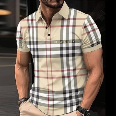 Burberry Luxury Polo Shirt Limited For Gentleman SPL1015