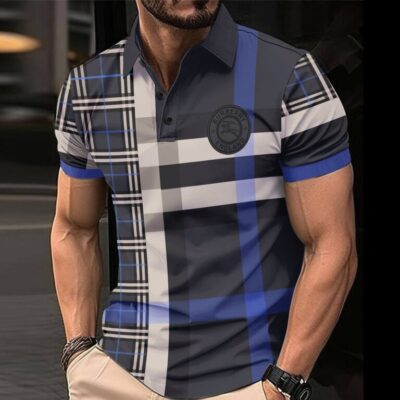 Burberry Luxury Polo Shirt Limited For Gentleman SPL1027