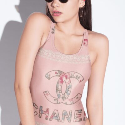 Chanel Bikini Swimwear Beachwear Women One Piece Swimsuit OSW1019