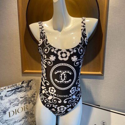 Chanel Bikini Swimwear Beachwear Women One Piece Swimsuit OSW1039