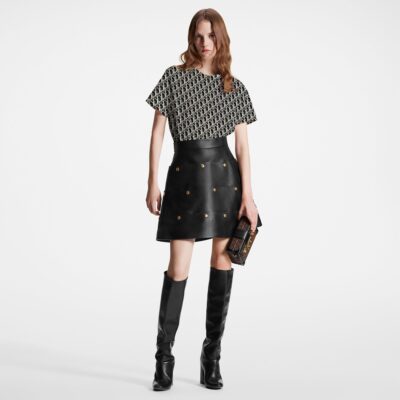 Dior Monogram Luxury Unisex T Shirt For Lady Gentleman USL1028 2