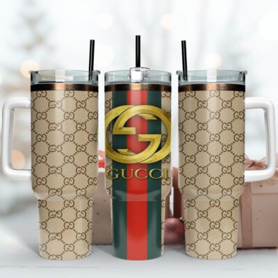 Gucci Logo 40oz Stanley Tumbler KTB1111
