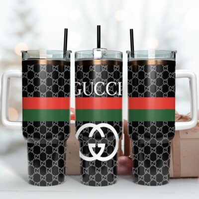 Gucci Logo Pattern 40Oz Stanley Tumbler KTB1105