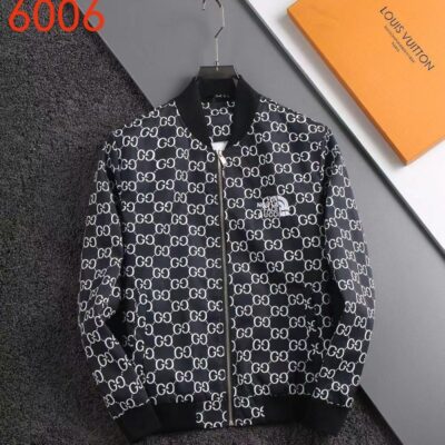 Gucci Luxury Brand Varsity Zipper Jacket VST1281