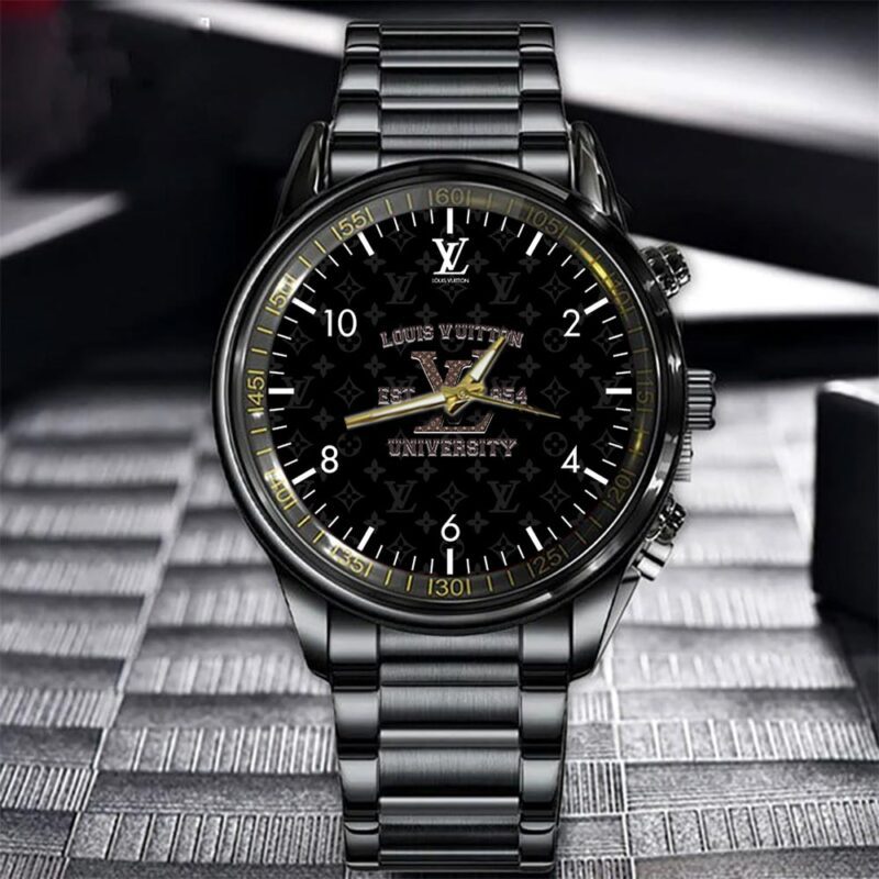 LV Luxury Black Fashion Sport Watch BWL1011 1