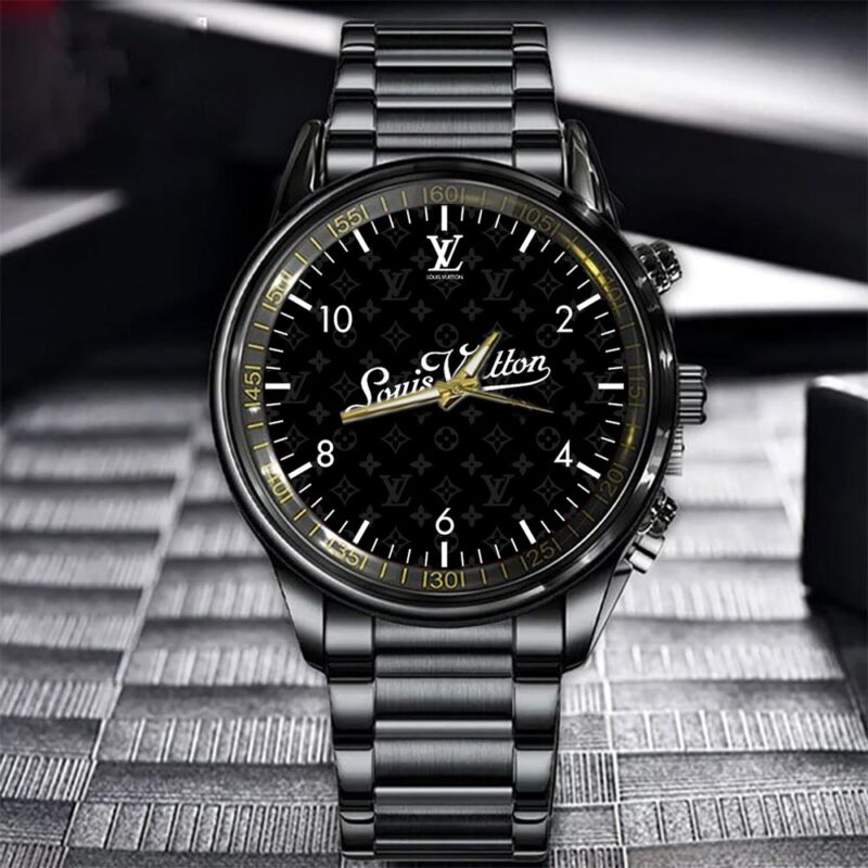 LV Luxury Black Fashion Sport Watch BWL1014 1