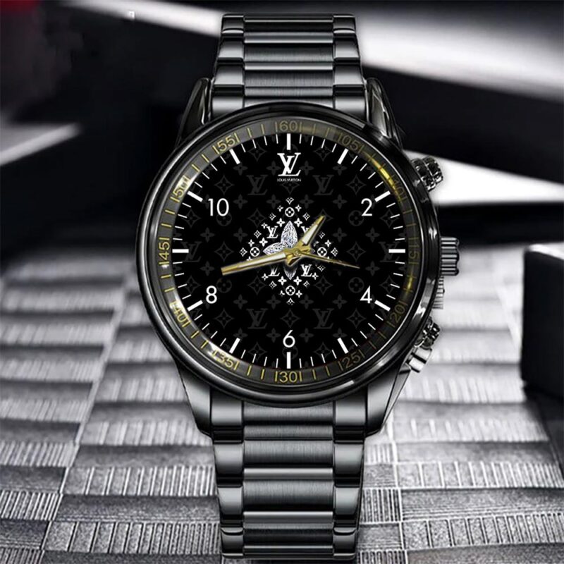 LV Luxury Black Fashion Sport Watch BWL1019 1