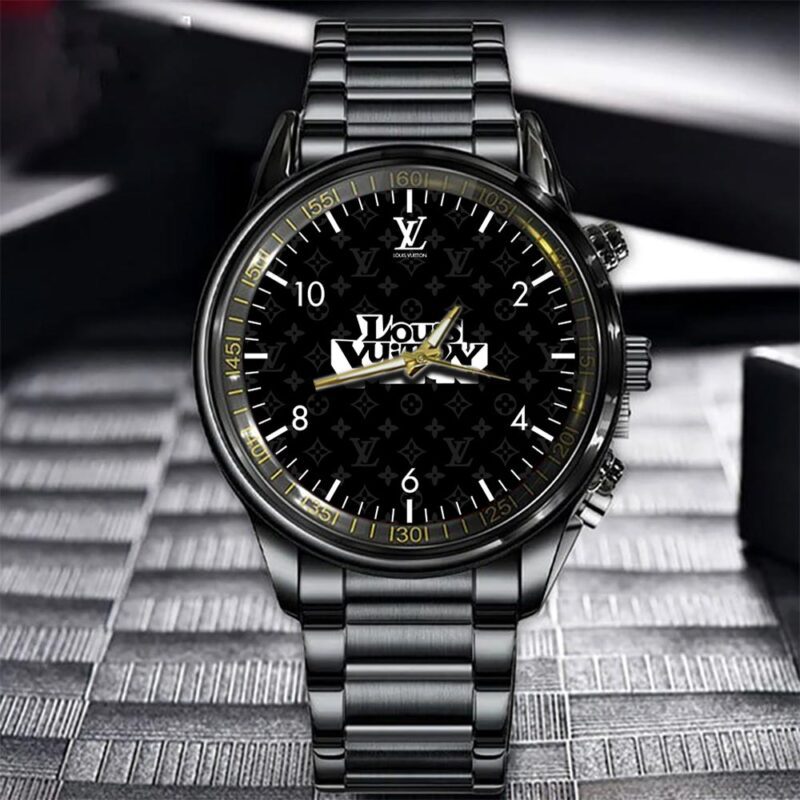 LV Luxury Black Fashion Sport Watch BWL1032 1